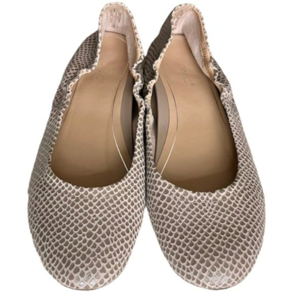 Vionic Alexa Lizard Ballet Flats - Gray -  9 - Picture 3 of 9